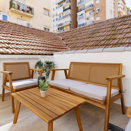 Casa Premium Playa Centro Estacion De Tren * Málaga